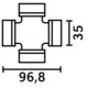 RISTIKKO 35,00 X 96,80 MM